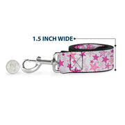 Dog Leash - Stargazer White/Pink