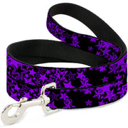 Dog Leash - Stargazer Black/Purple