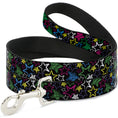 Load image into Gallery viewer, Dog Leash - Sketch Stars Black/Multi Color
