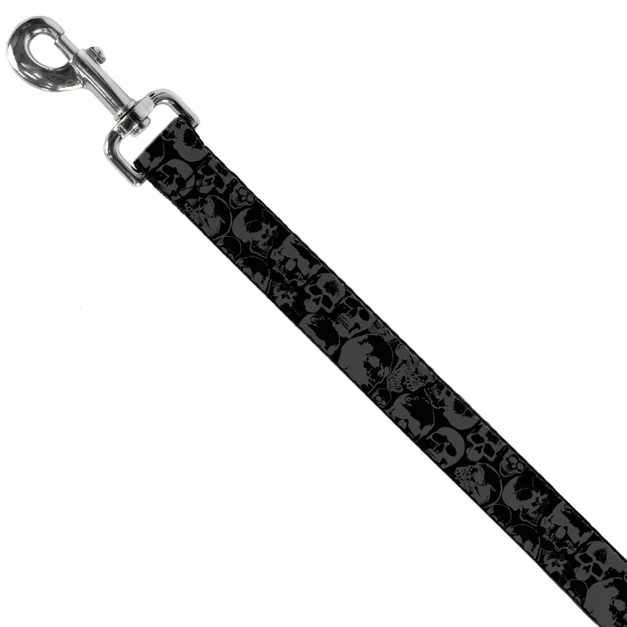 Dog Leash - Skull Pile Black/Gray