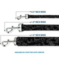 Load image into Gallery viewer, Dog Leash - Skull Pile Black/Gray
