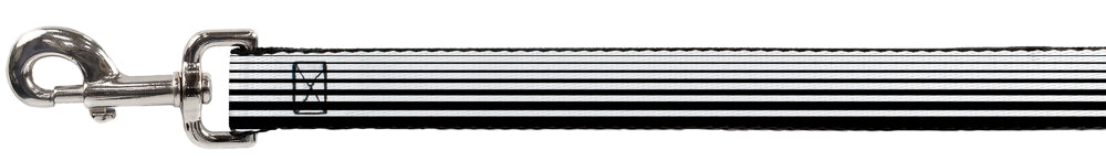 Dog Leash - Stripe Transition Black/White