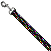 Dog Leash - Suits $$$ Black/Multi Color