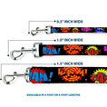 Load image into Gallery viewer, Dog Leash - Sound Effects Black/Multi Color
