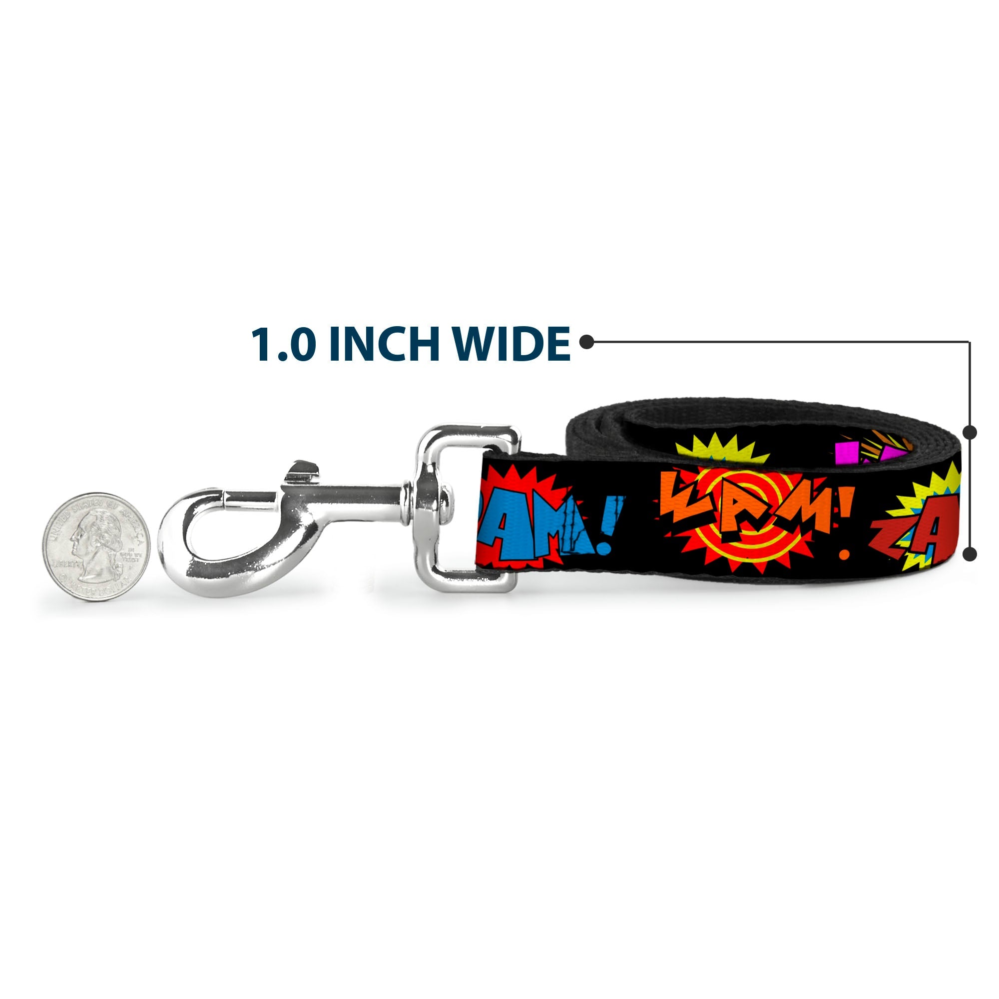 Dog Leash - Sound Effects Black/Multi Color