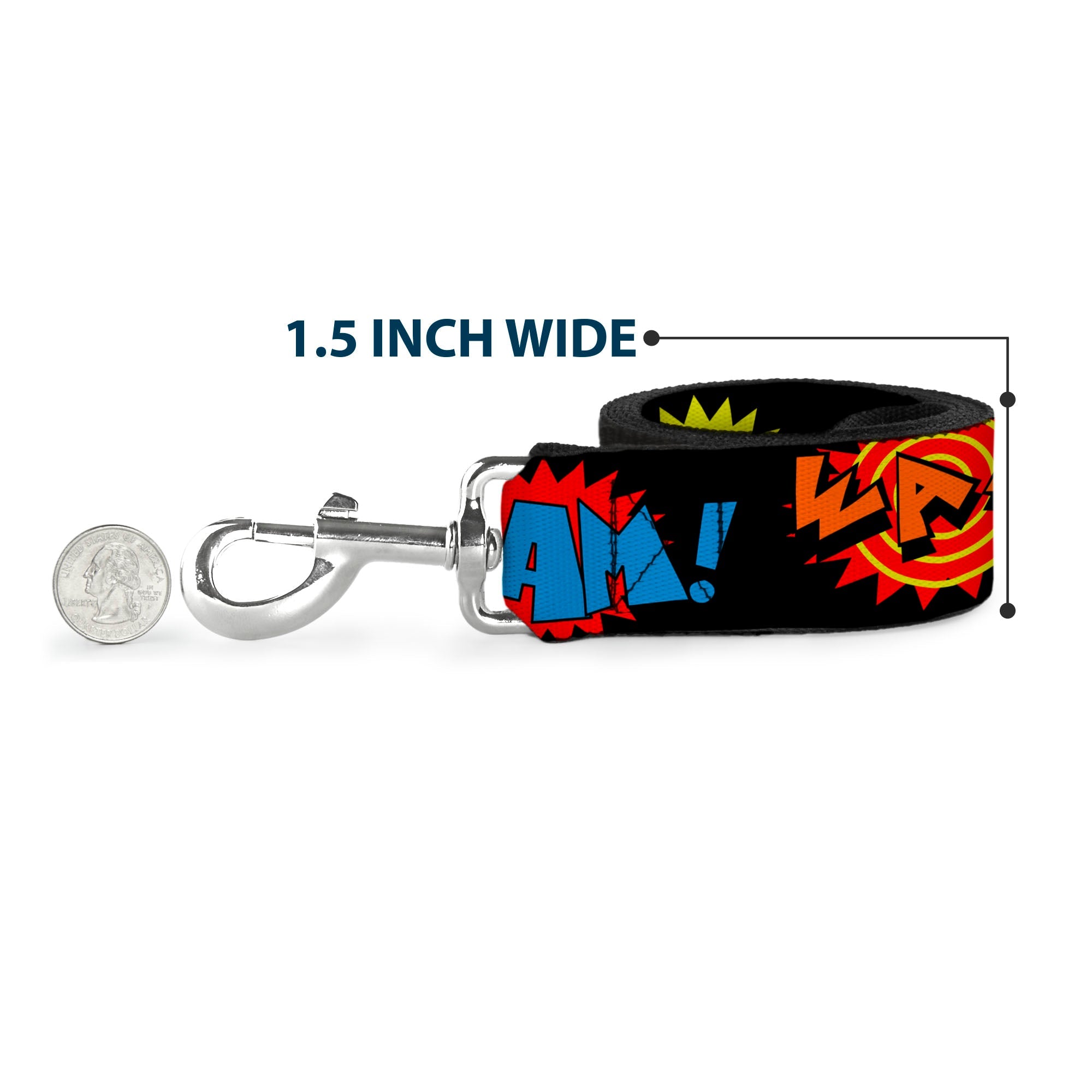 Dog Leash - Sound Effects Black/Multi Color