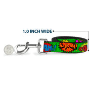 Dog Leash - Sound Effects Green/Multi Color