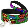 Load image into Gallery viewer, Dog Leash - Sound Effects Green/Multi Color
