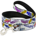 Load image into Gallery viewer, Dog Leash - Sound Effects White/Pastel
