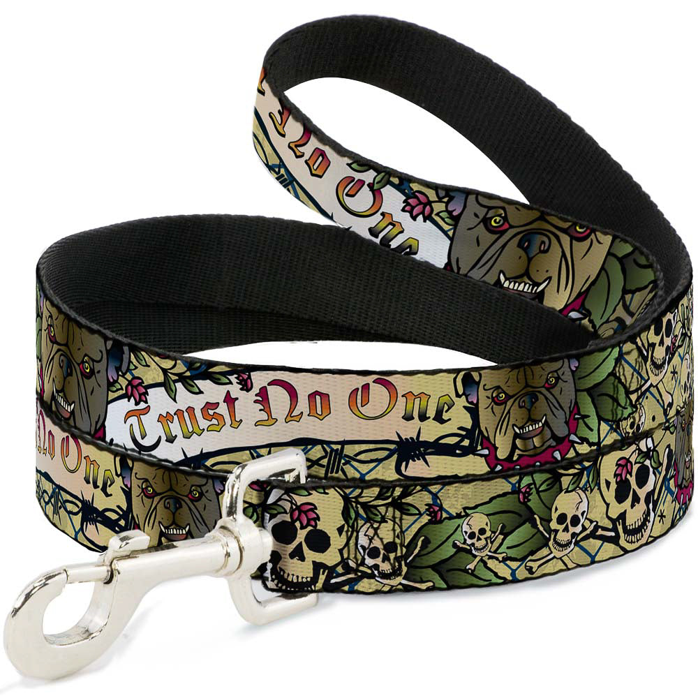 Dog Leash - Trust No One Tan