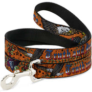 Dog Leash - Truth and Justice Orange