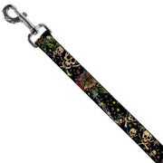 Dog Leash - Trust No One CLOSE-UP Black