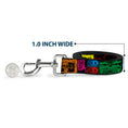 Load image into Gallery viewer, Dog Leash - Tapes Multi Neon
