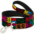 Load image into Gallery viewer, Dog Leash - Tapes Multi Neon
