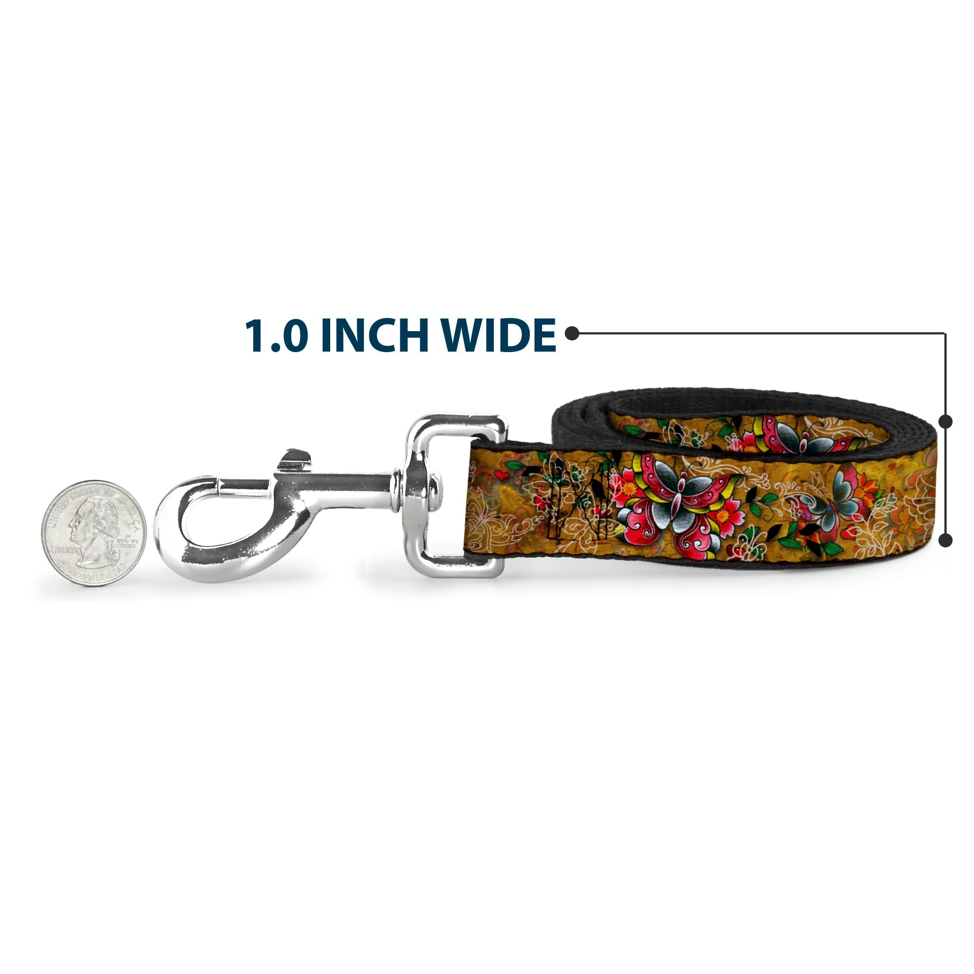 Dog Leash - TJ-Butterflies