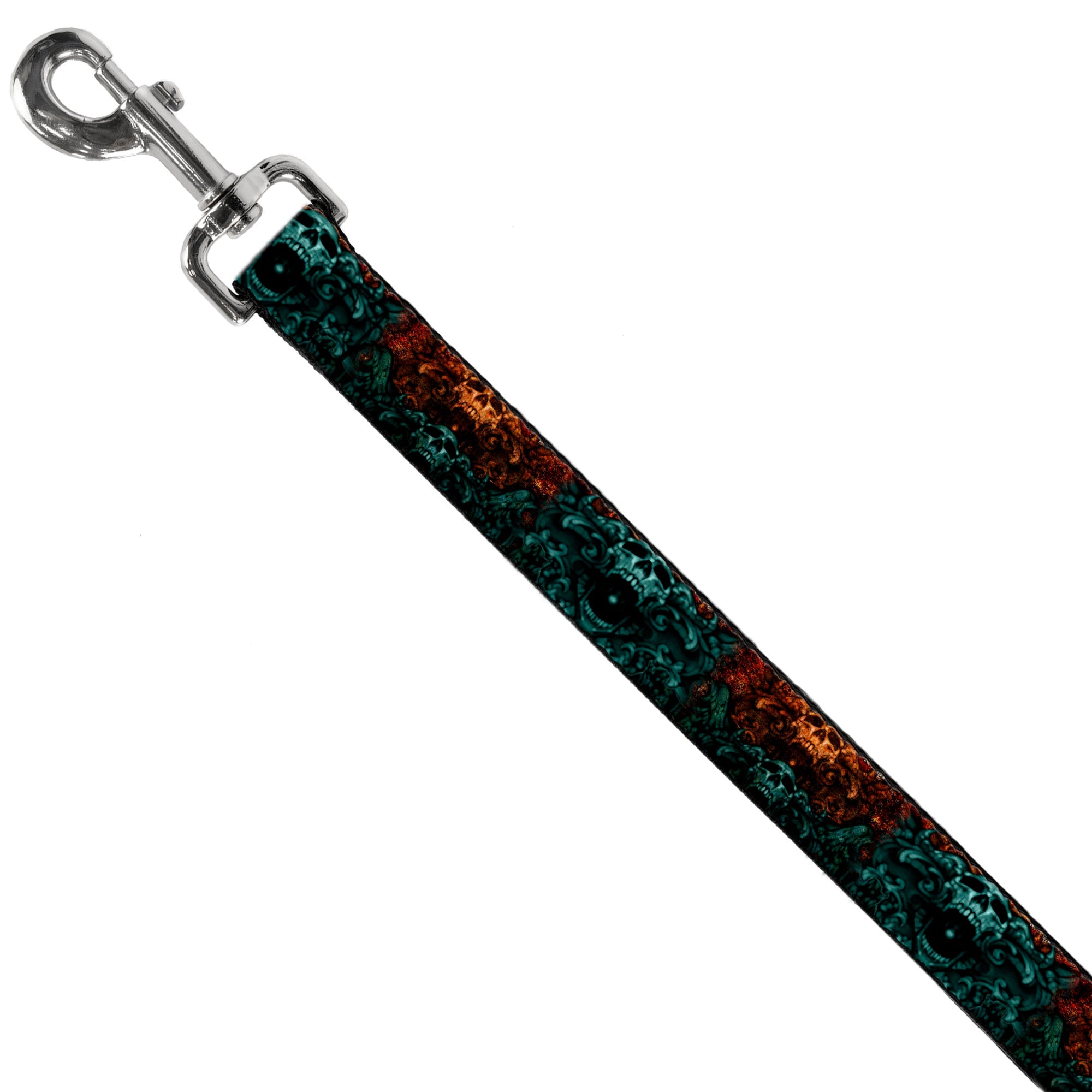 Dog Leash - TJ-Ornament Skull