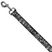 Dog Leash - TJ-Fairies Black/White