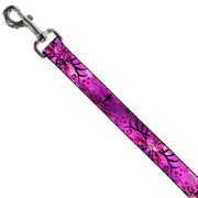 Dog Leash - TJ-Fairy Pink Swirl
