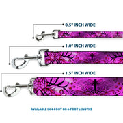 Dog Leash - TJ-Fairy Pink Swirl