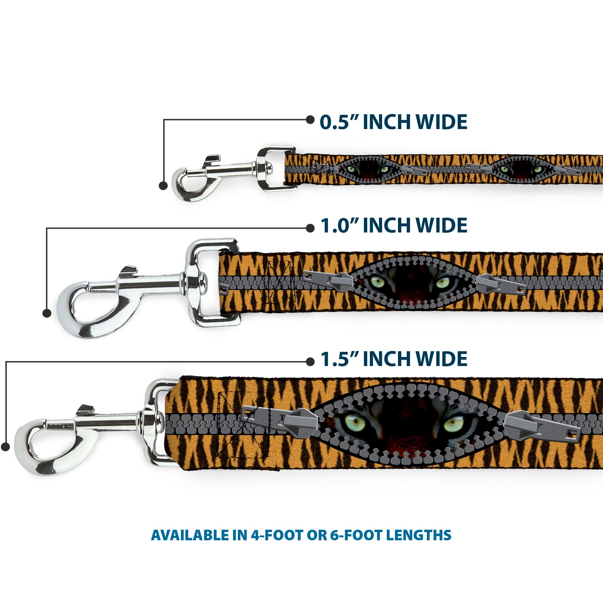 Dog Leash - Tiger Eyes