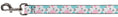 Load image into Gallery viewer, Dog Leash - Bird Tapestry White/Gray/Turquoise/Pink
