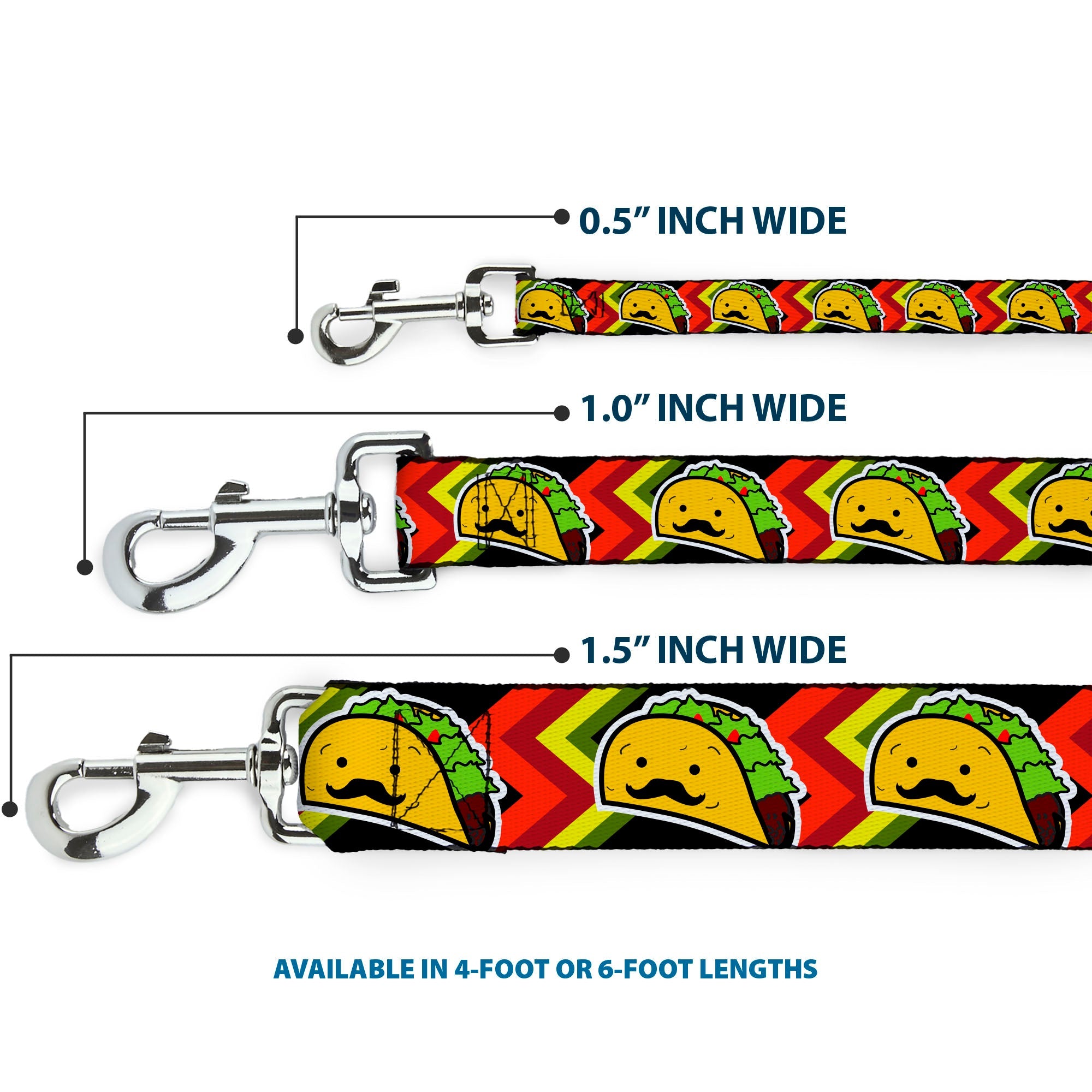 Dog Leash - Taco Man