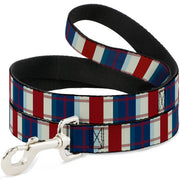Dog Leash - Tartan Plaid Khaki/Blues/Red