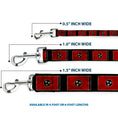 Load image into Gallery viewer, Dog Leash - Tennessee Flag/Black Distressed
