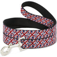 Load image into Gallery viewer, Dog Leash - United Kingdom Flags Diagonal
