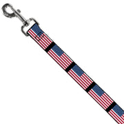 Dog Leash - United States Flags