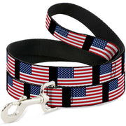 Dog Leash - United States Flags