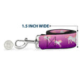 Load image into Gallery viewer, Dog Leash - Unicorn Sparkles Purple/Pink
