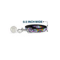Load image into Gallery viewer, Dog Leash - Unicorns in Rainbows w/Sparkles/Purple

