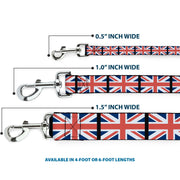 Dog Leash - United Kingdom Flags