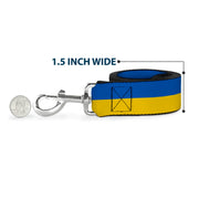 Dog Leash - Ukraine Flag Continuous