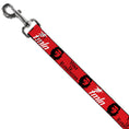 Load image into Gallery viewer, Dog Leash - VIVA LA REVOLUCION Che w/fmln Red
