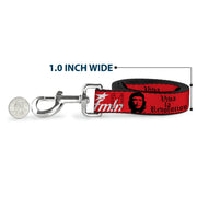 Dog Leash - VIVA LA REVOLUCION Che w/fmln Red