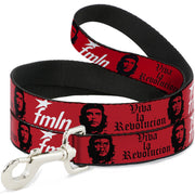Dog Leash - VIVA LA REVOLUCION Che w/fmln Red