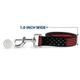 Load image into Gallery viewer, Dog Leash - Vintage US Flag Stretch
