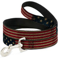 Load image into Gallery viewer, Dog Leash - Vintage US Flag Stretch
