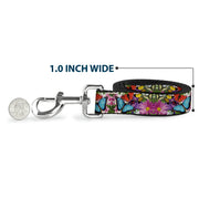 Dog Leash - Vivid Butterfly Garden