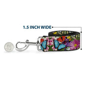 Dog Leash - Vivid Butterfly Garden