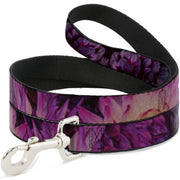 Dog Leash - Vivid Floral Collage Pinks