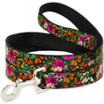 Load image into Gallery viewer, Dog Leash - Vivid Monarch Butterfly Garden
