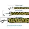 Load image into Gallery viewer, Buckle-Down Dog Leash - Vivid Marijuana Nugs2 Stacked
