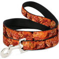 Load image into Gallery viewer, Dog Leash - Vivid Hot Wings Stacked
