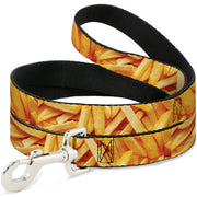 Dog Leash - Vivid French Fries Stacked