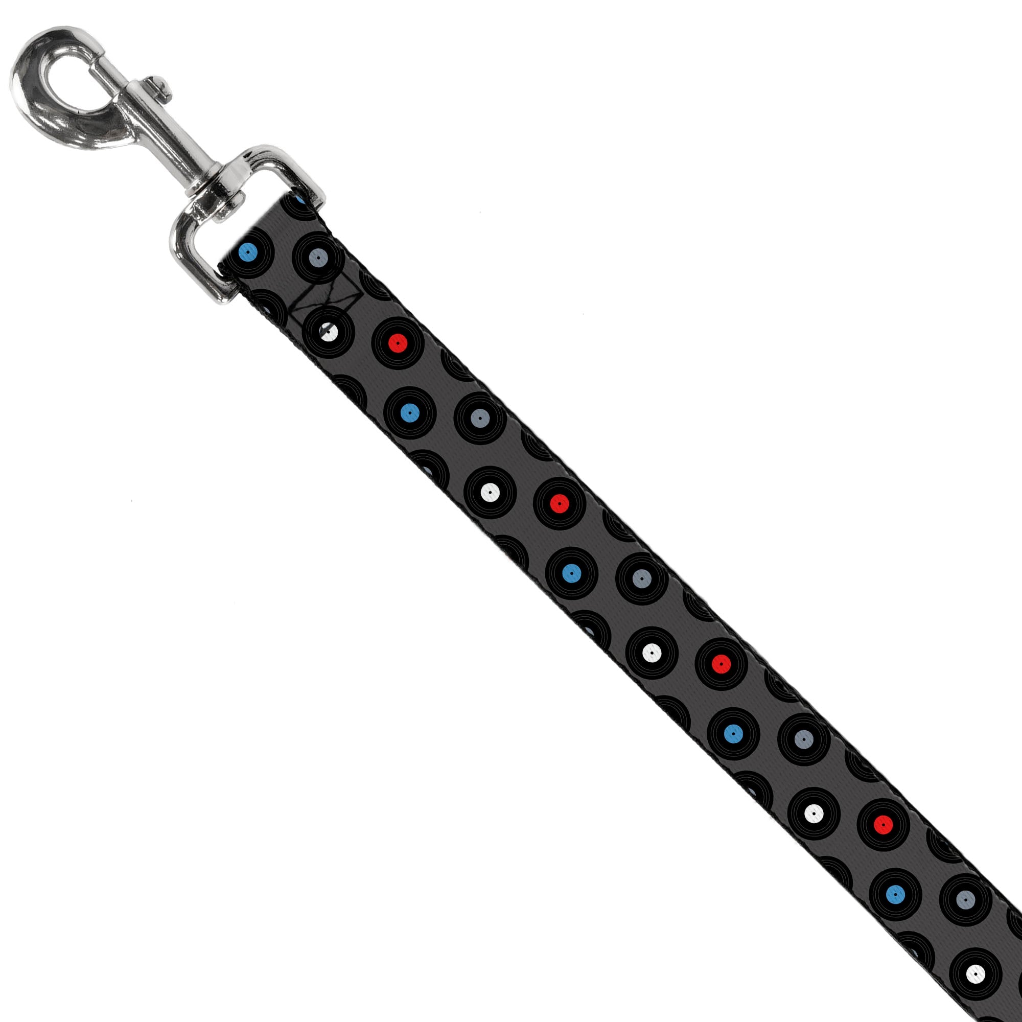 Dog Leash - Vinyl Records Gray/Black/Red/Blue/White
