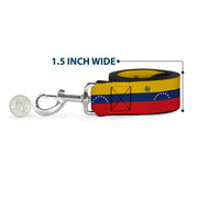 Dog Leash - Venezuela Flag Continious Repeat