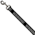 Load image into Gallery viewer, Dog Leash - WINNING! Black/Gray

